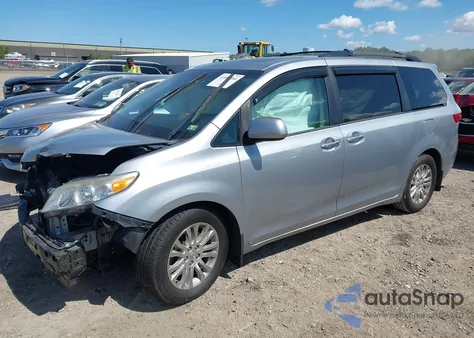 2015 Toyota Sienna Xle 8 Passenger from USA, damaged, VIN 5TDYK3DC3FS670960